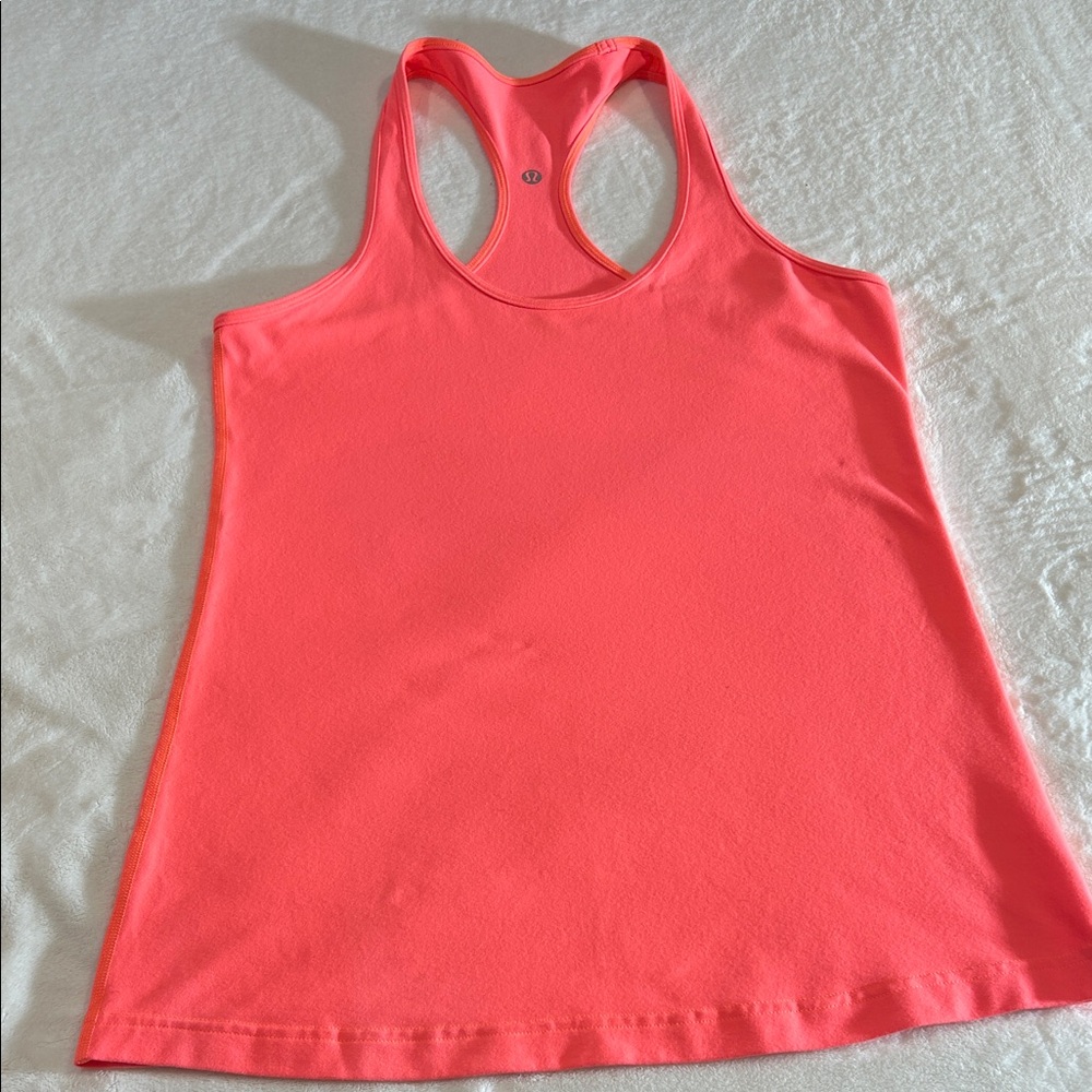 lululemon athletica Neon Pink Tank Top